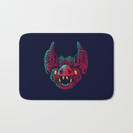 The bat Bath Mat