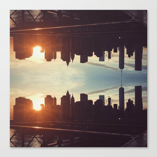 Parallel Canvas Print