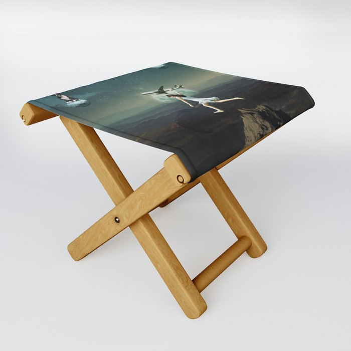 Flying to Infinity Folding Stool