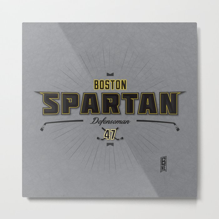 Boston's Spartan Metal Print
