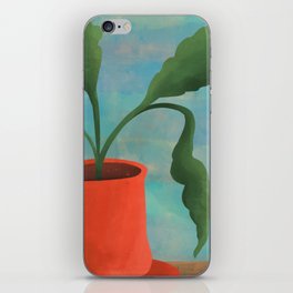 Terracotta Houseplant iPhone Skin