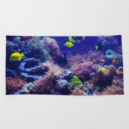 Underwater Photography Fish Tank Beach Towel