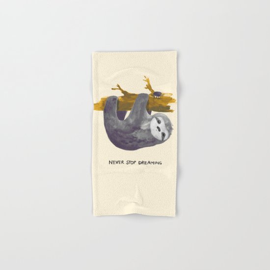 Never stop dreaming Hand & Bath Towel
