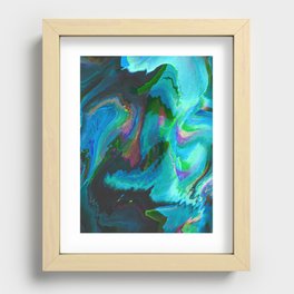 Enter the void Recessed Framed Print