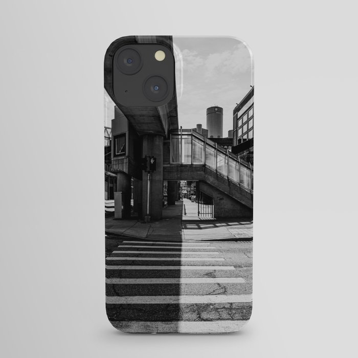 Just Outside Greektown, Detroit iPhone Case