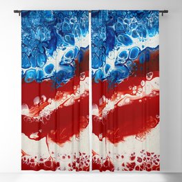 Patriotic Acrylic Blackout Curtain