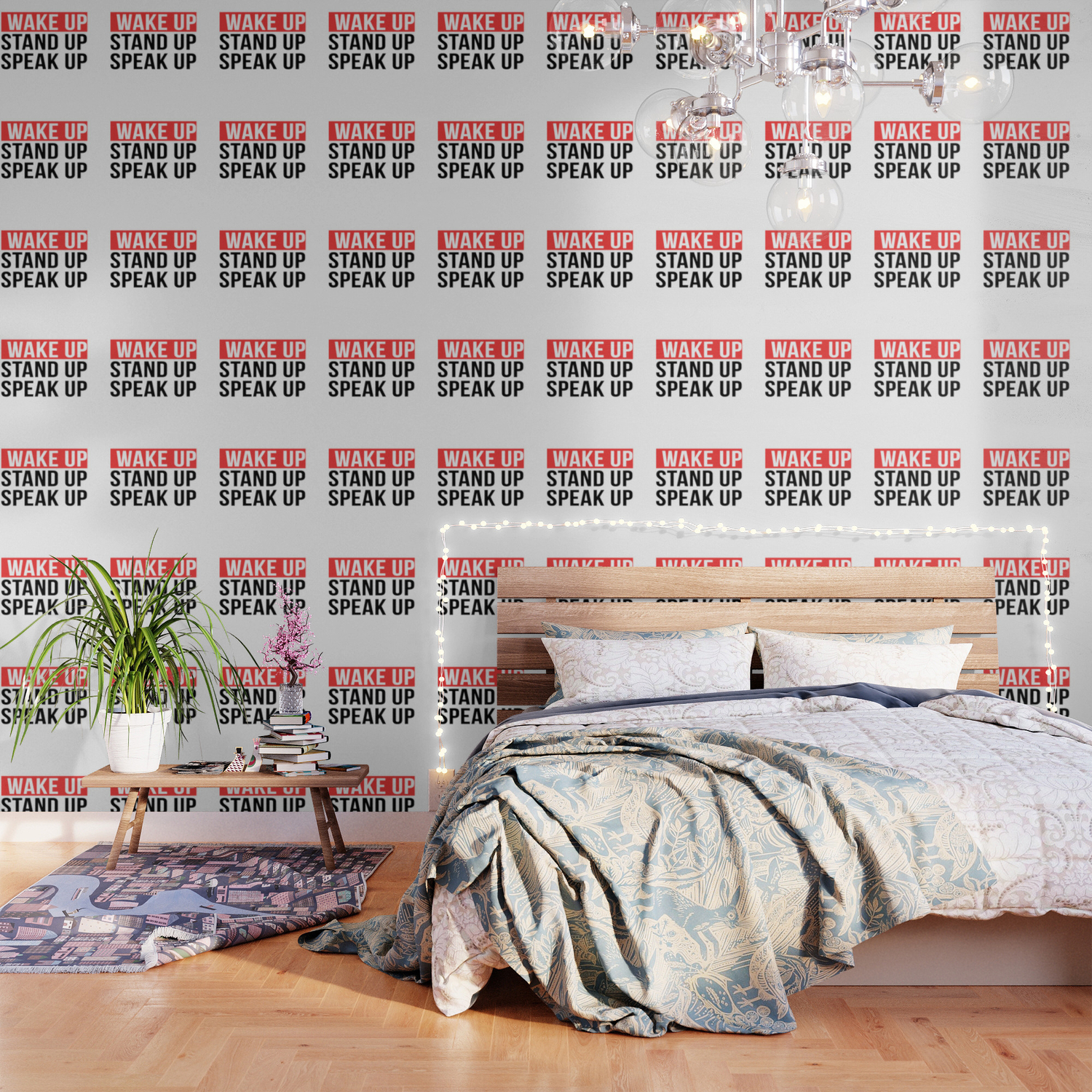 Activism Wake Up Stand Up Speak Up Wallpaper By Wordvinemedia