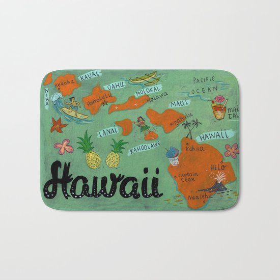 HAWAII Bath Mat