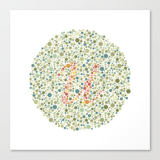 Transatlantic Colour Blindness Canvas Print