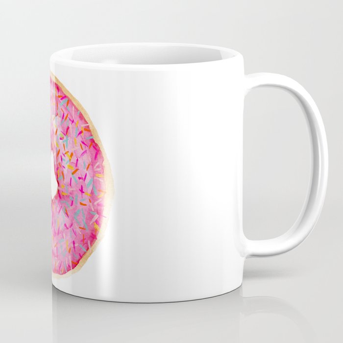 Pink Doughnut Coffee Mug