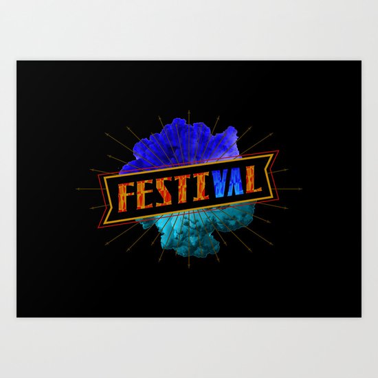 festiVAl Art Print