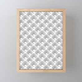 Art Deco Pattern | Gatsby 3D White Framed Mini Art Print