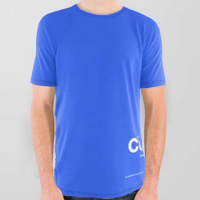 Cobalt All Over Graphic Tee