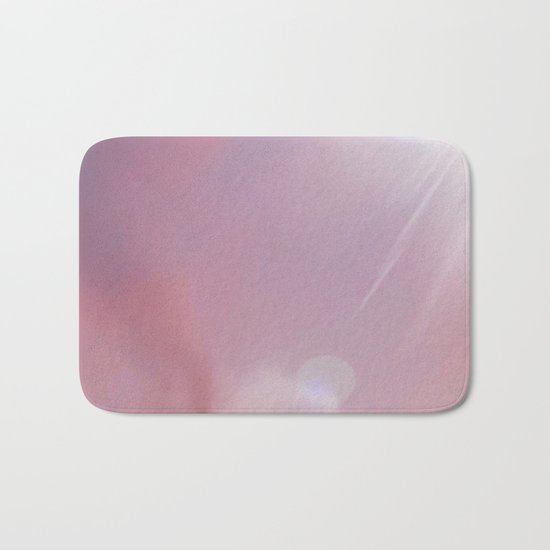 Pink Starlight Sky Bath Mat