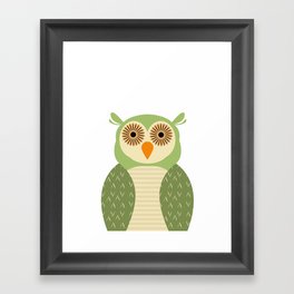 Forest Owl Framed Art Print