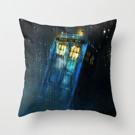 Time And Relative Dimension In Space Throw Pillow