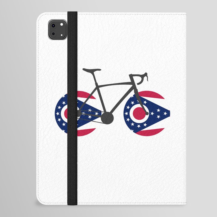 Ohio Flag Cycling iPad Folio Case