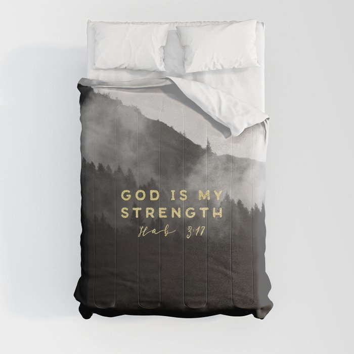 GOD IS MY STRENGTH Comforter