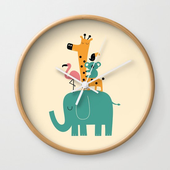 Moving on Wall Clock