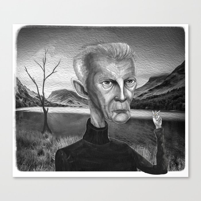 Samuel Beckett Canvas Print