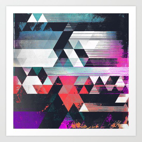 dythyr dysystyr Art Print