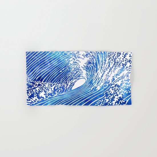 Blue Wave II Hand & Bath Towel