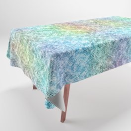 Glam Iridescent Glitter Sequins Tablecloth