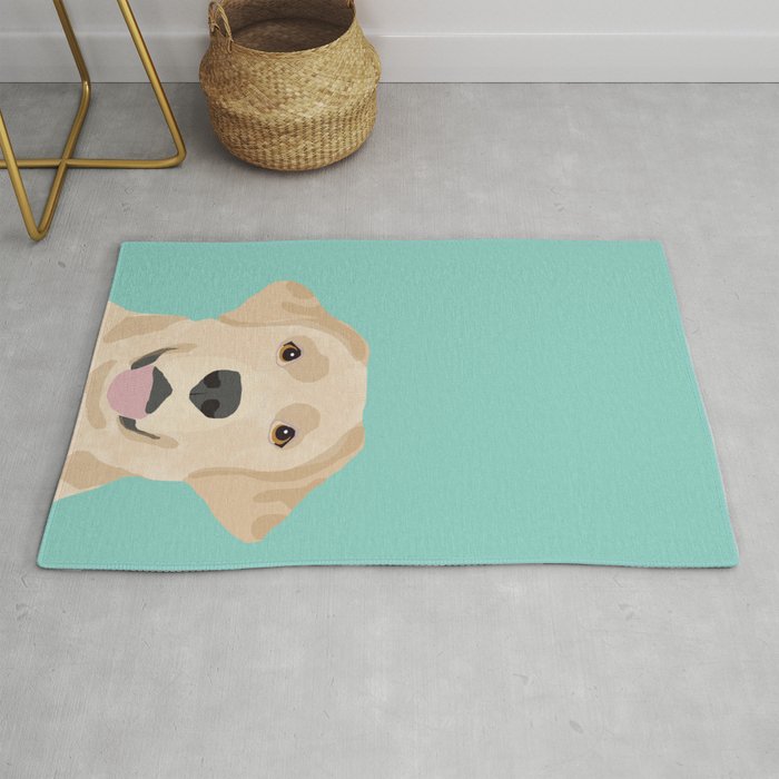 Yellow Lab Dog Portrait Labrador, Rugs That Are Pet Friendly
