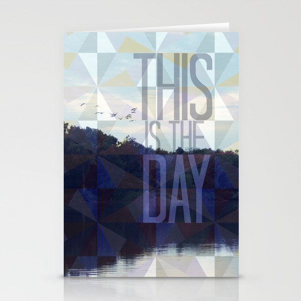 This is the Day Christian Design Stationery Cards