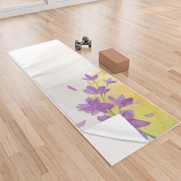 Spring Butterfly - Stone Yoga Towel