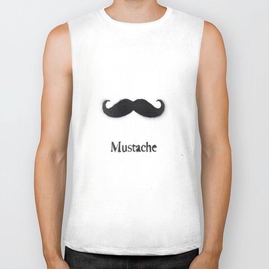 Mustache Biker Tank