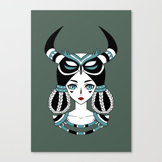 Owl Tribe Canvas Print