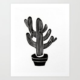 Saguaro Cactus Art Print