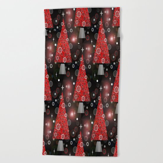 Christmas Time Beach Towel