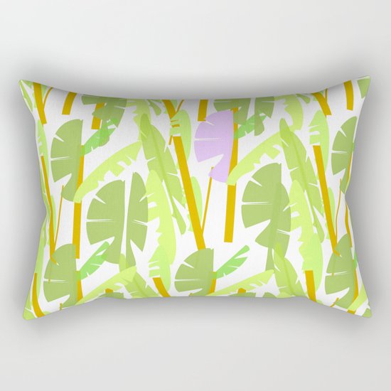 Tropical Plantation Rectangular Pillow