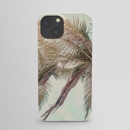Sunny San Diego Day with Palm Trees iPhone Case