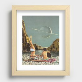 Serenade to Saturn Recessed Framed Print
