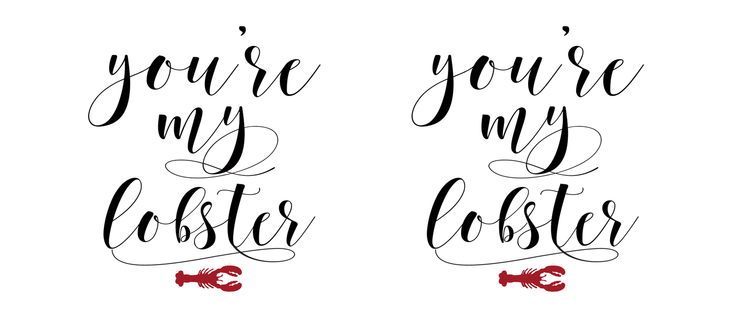 You Re My Lobster Friends Tv Show Quote Friends Printable Wall Decor Friends Poster Friends Coffee Mug By Tomoogorelica Society6