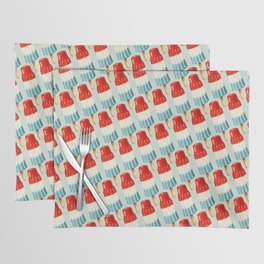 USA 4th of July Popsicle Pattern Placemat