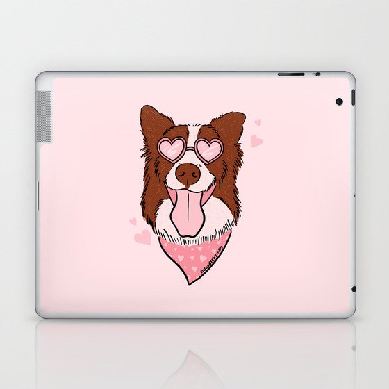 Valentine Dog Laptop & iPad Skin