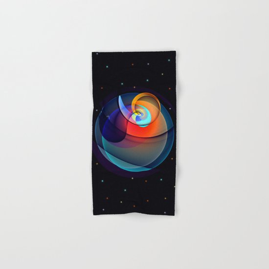 Other dimensions, colourful fractal abstract Hand & Bath Towel