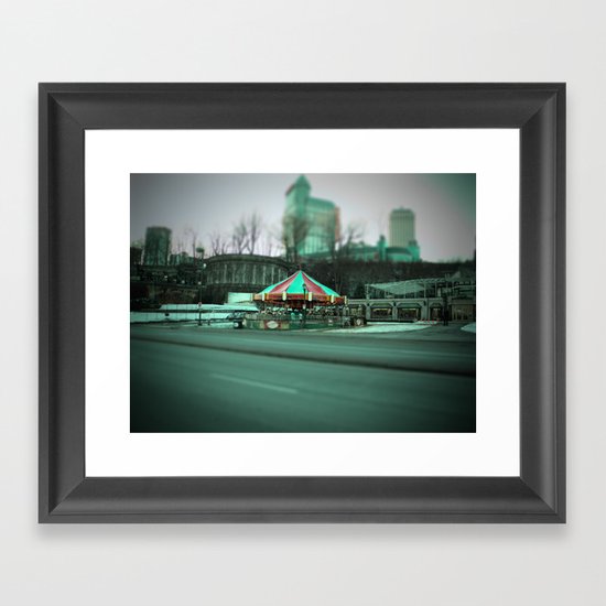 Carousel Framed Art Print