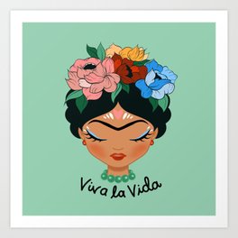 VIVA LA VIDA Art Print