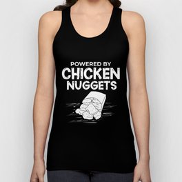 Chicken Nugget Vegan Nuggs Fries Sauce Unisex Tank Top