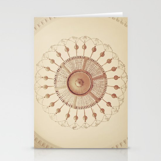 French Chandelier Stationery Cards