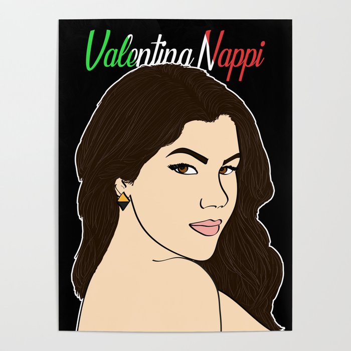 Italian Beauty Valentina Nappi Poster