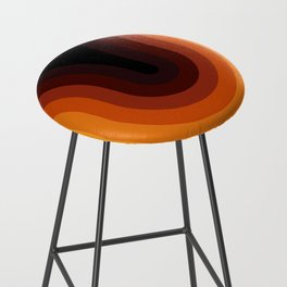 Retro Wave Bar Stool