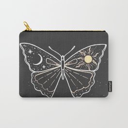 Sun and Moon Butterfly Carry-All Pouch