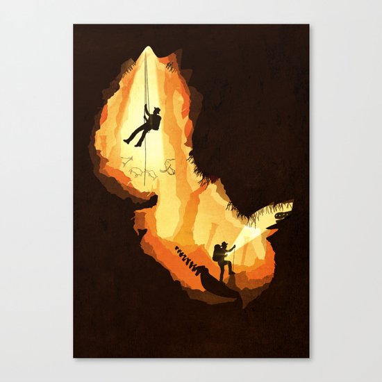 Explorers of the Past Canvas Print