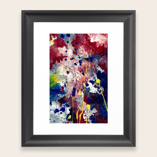 Fireworks Framed Art Print